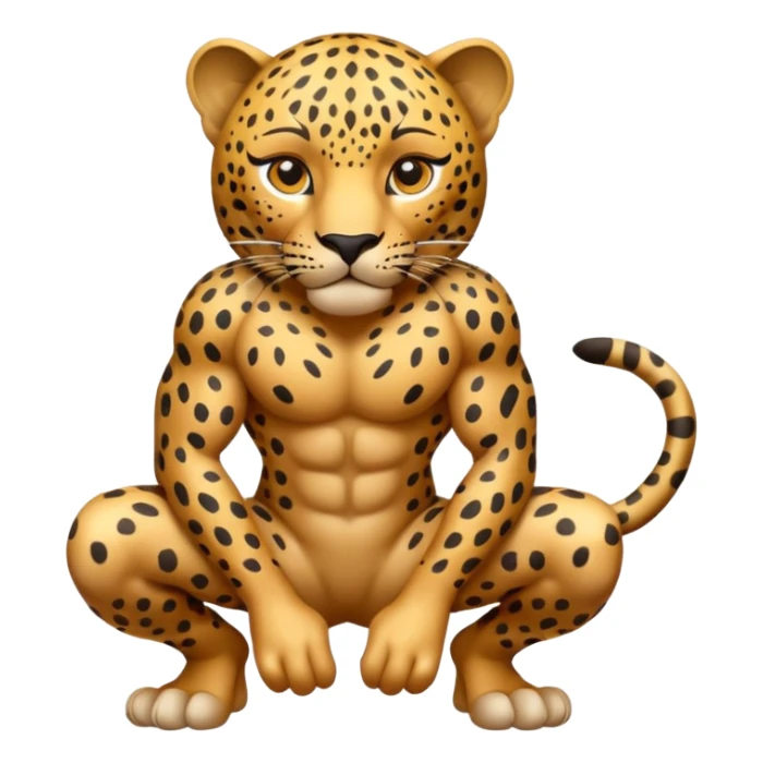  Volpe animale in questa posizione 🐆 sticker