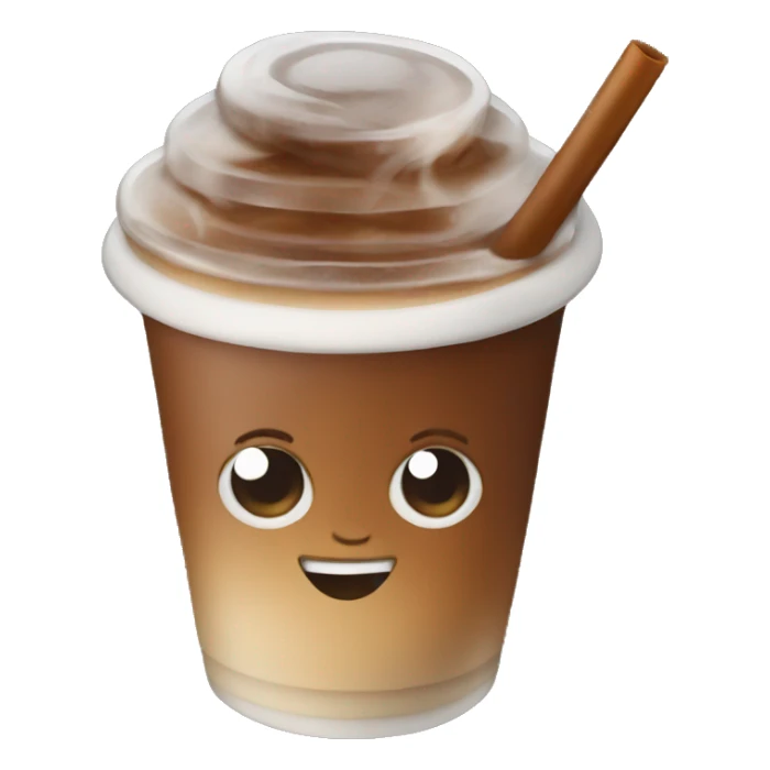 Iced coffee sticker
