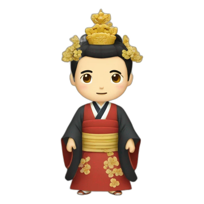 Emperor of japan sticker