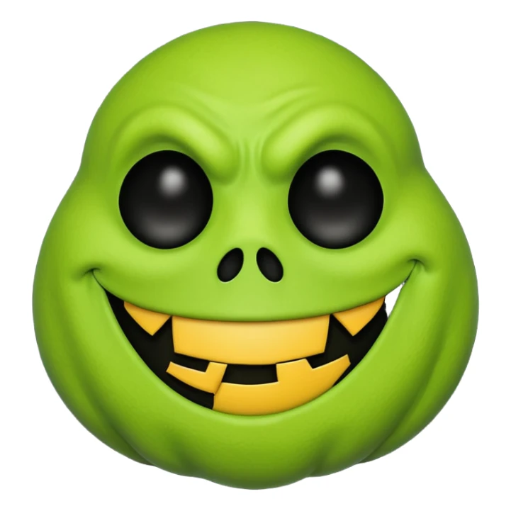 Oogie boogie From nightmare before Christmas As a Emoji sticker