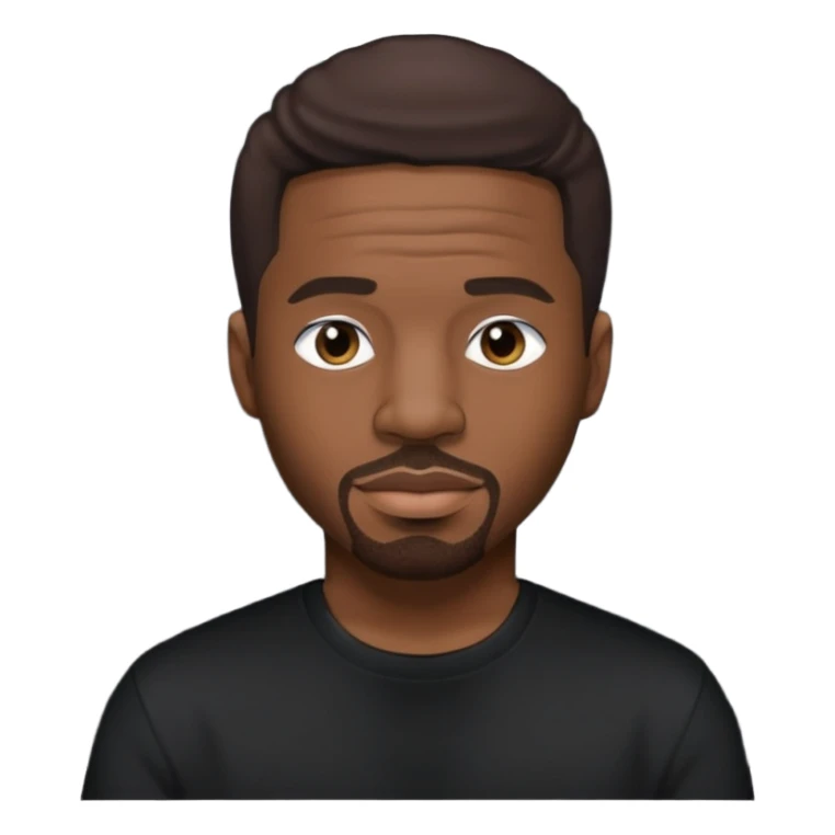 Stevie J, Record Producer (b.1973) with dark brown hair sticker