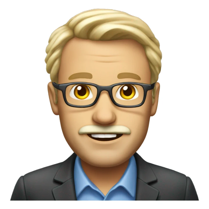 a 50 year old swedish sales man on a ship sticker