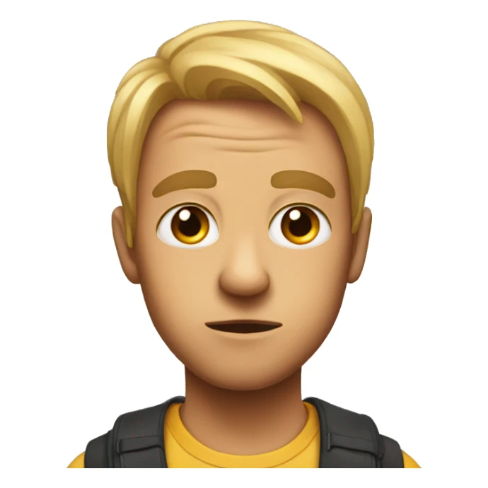 Emoji giving me a side-eye sticker