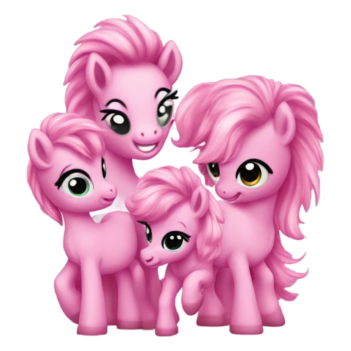 Pink pony club sticker