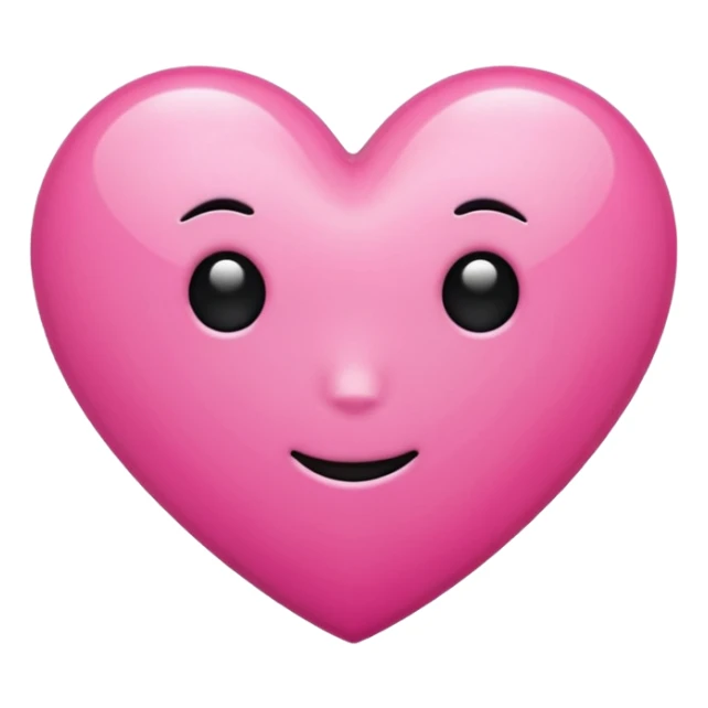 emo heart with black and pink colors sticker