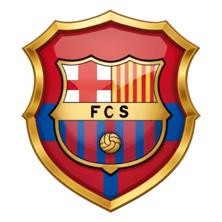 Escudo del Barcelona sticker