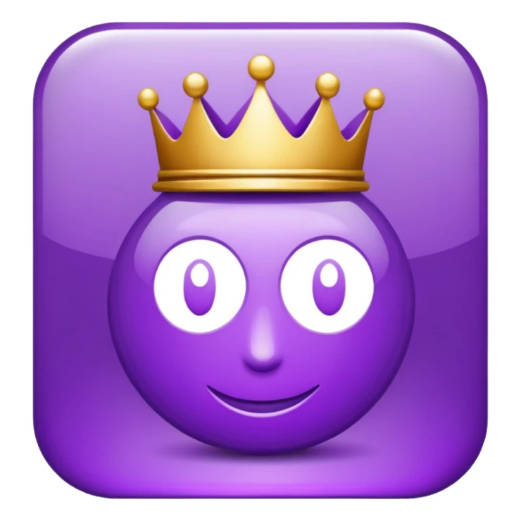 VIP icon for discord made in purple, small image size under 250kb sticker