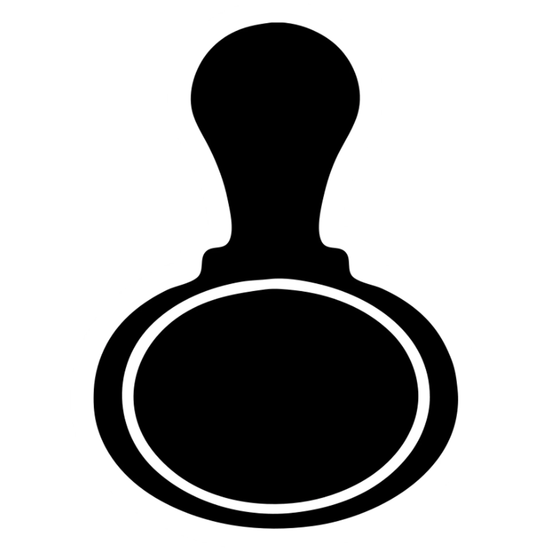 red stamp, circular, classic stamp look, bold red, slightly distressed edges, no text sticker