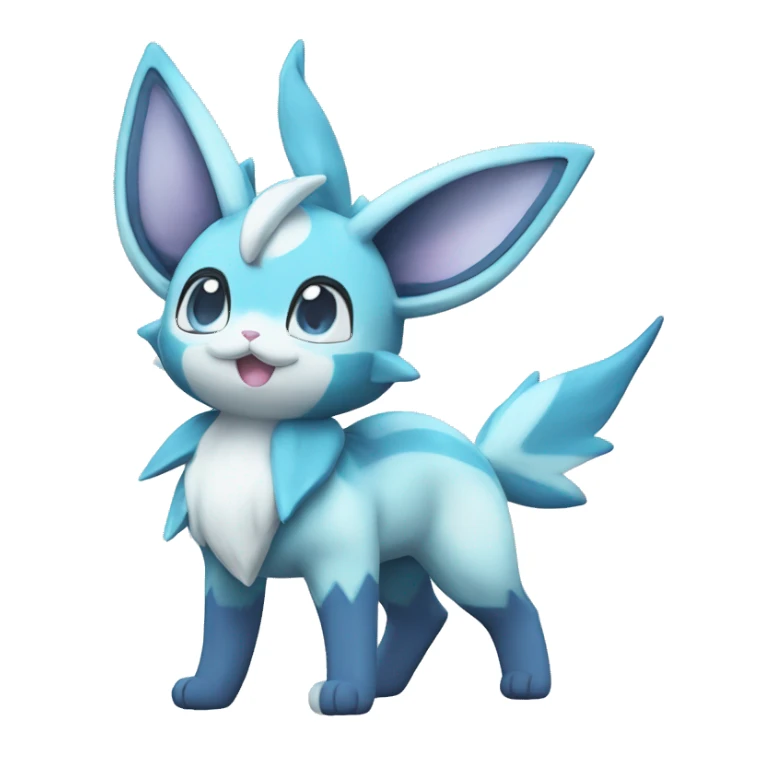 Sylveon-Glaceon-Vaporeon full body sticker