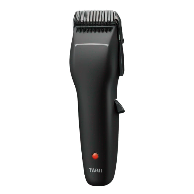 Hair trimmer black color sticker