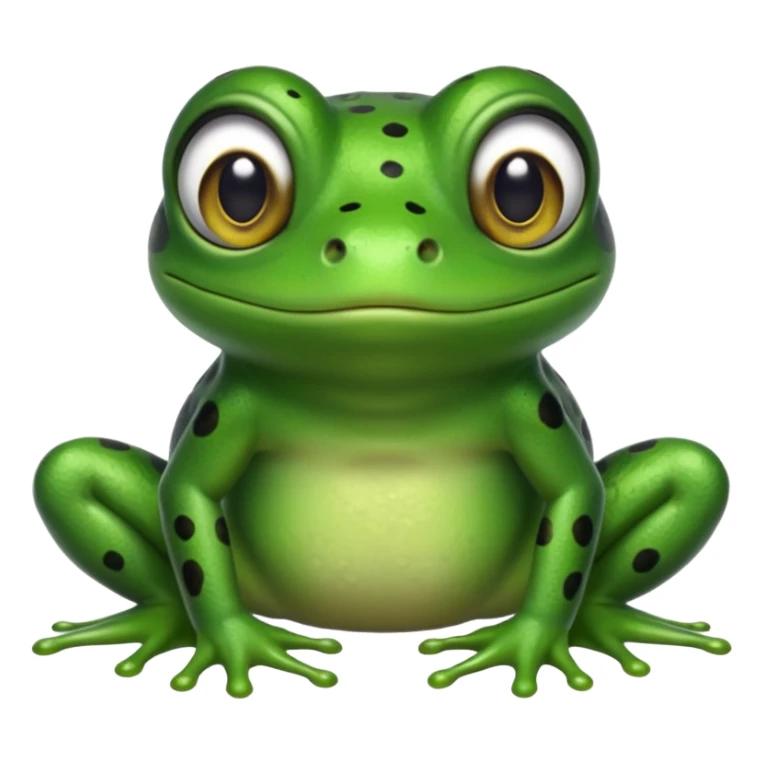 cytisenok in the form of a frog sticker
