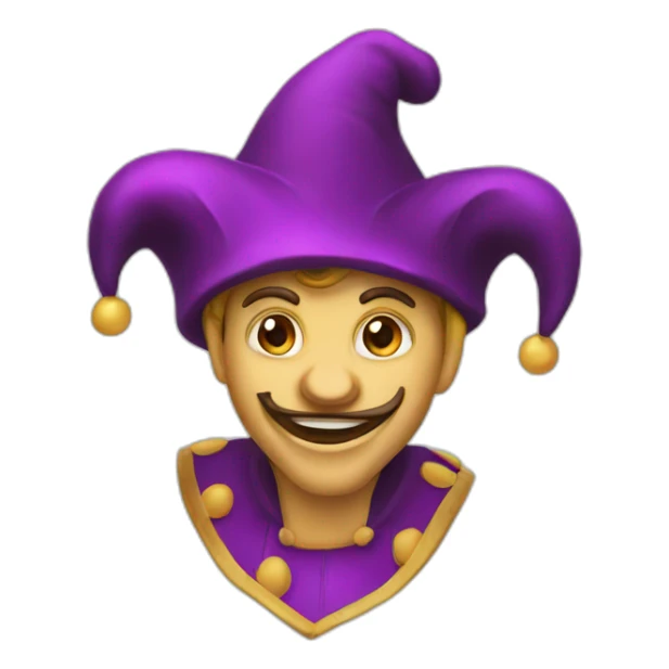 the jester sticker