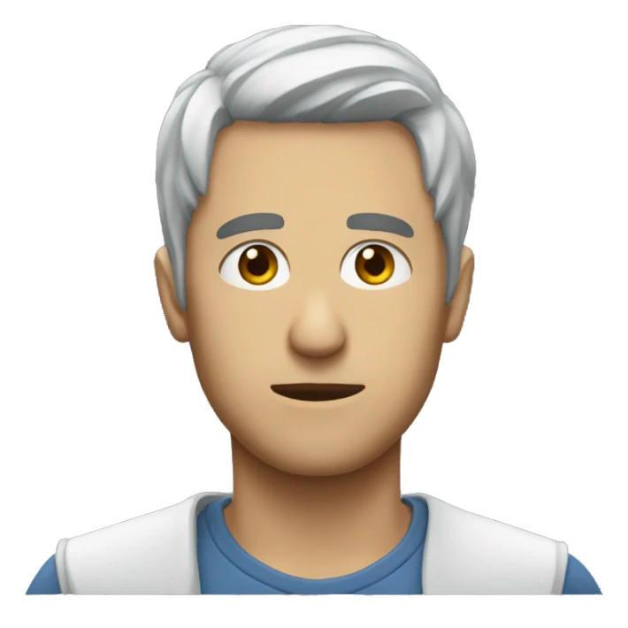 persona tirandose de cabeza sticker