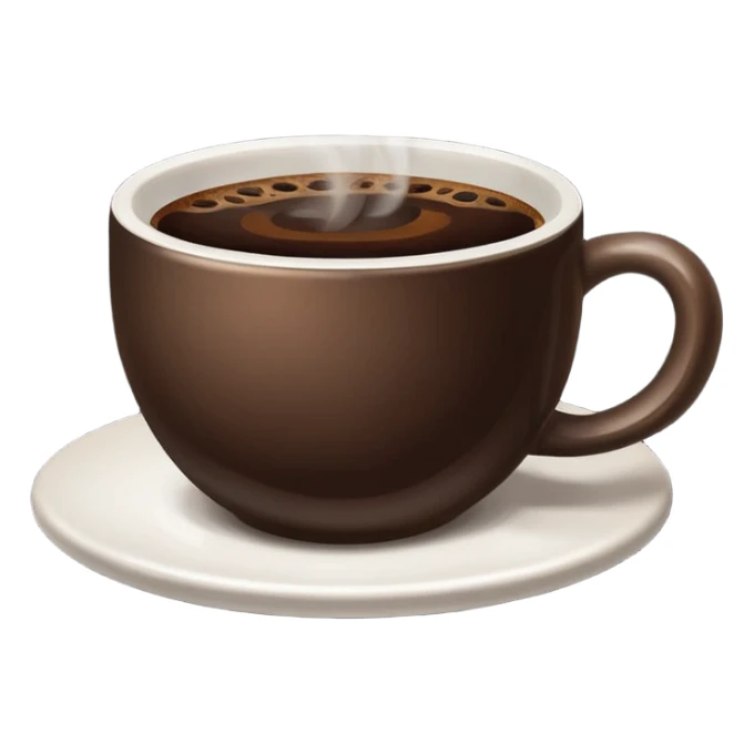 a cup of hot coffee















 sticker