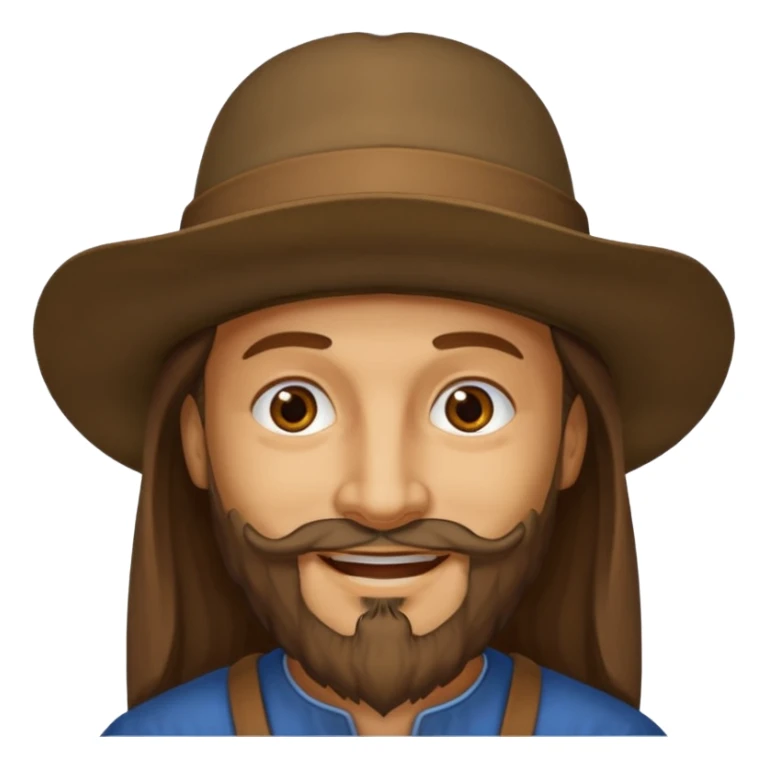 portrait of leonardo da vinci sticker