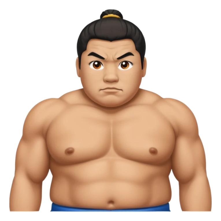 Sumo wrestler sticker