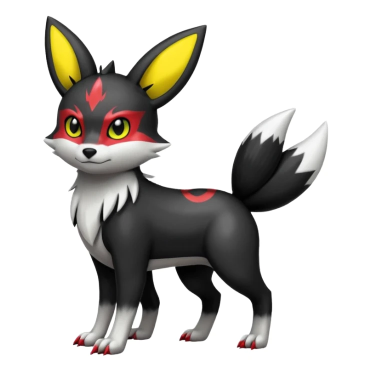 Umbreon-Zangoose-fusion sticker