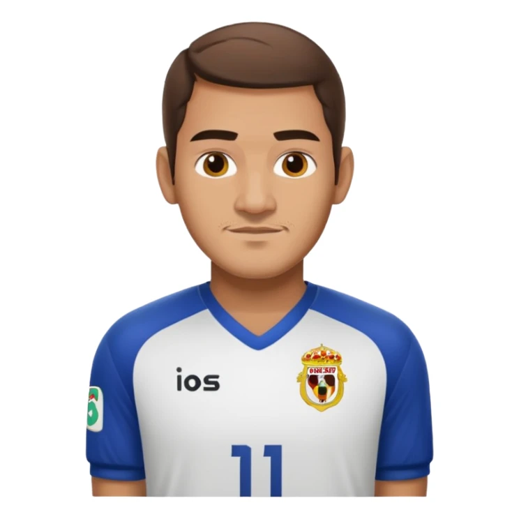 Casillas football player sticker