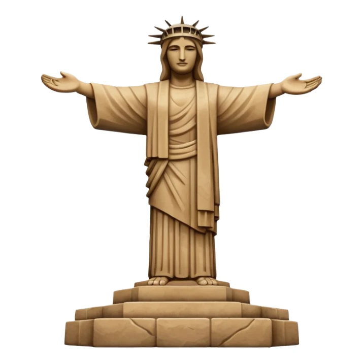 Cristo redentor sticker