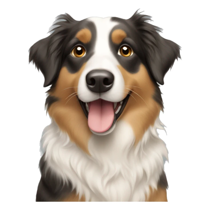 Australian Shepherd and golden retriever mix sticker