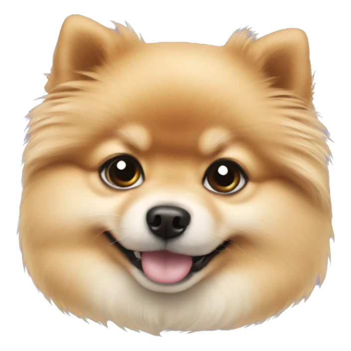 pomeranian puppy sticker
