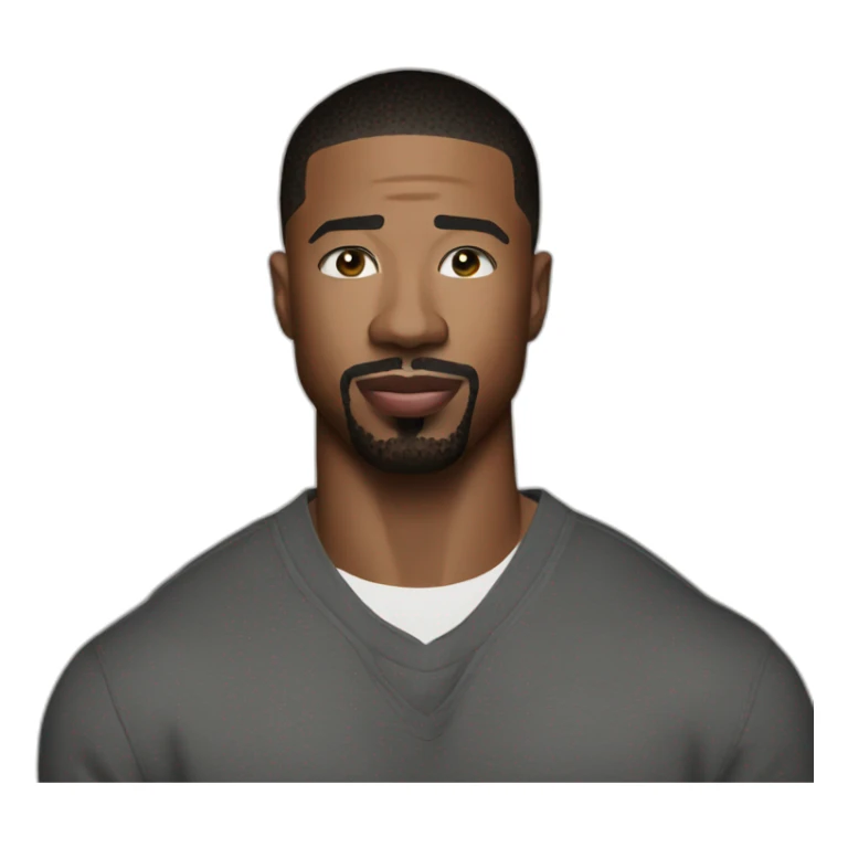 Michael B Jordan sticker