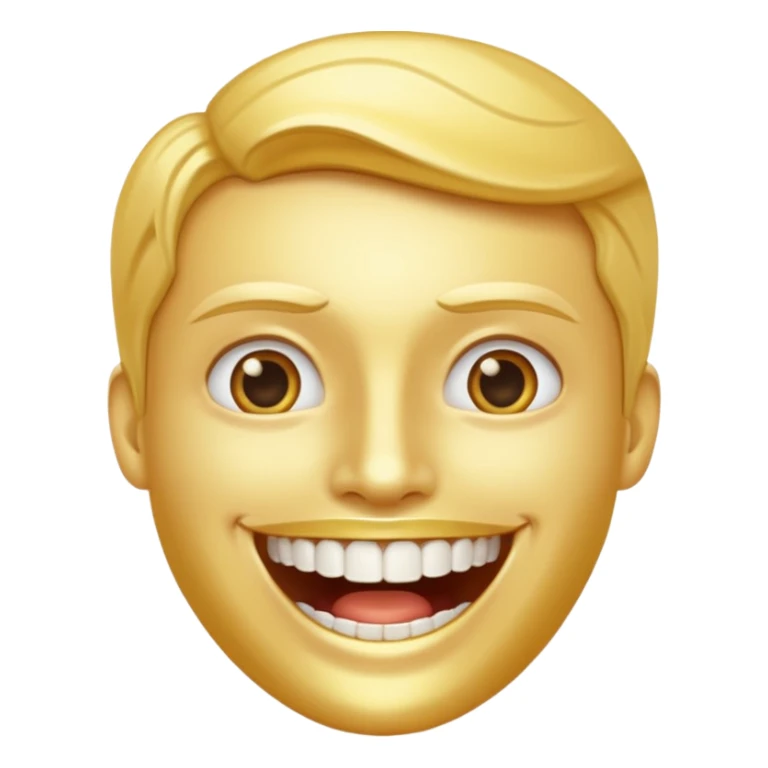 Golden smile dent klinik sticker