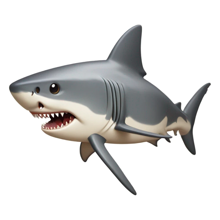 Cross section of a shark  sticker