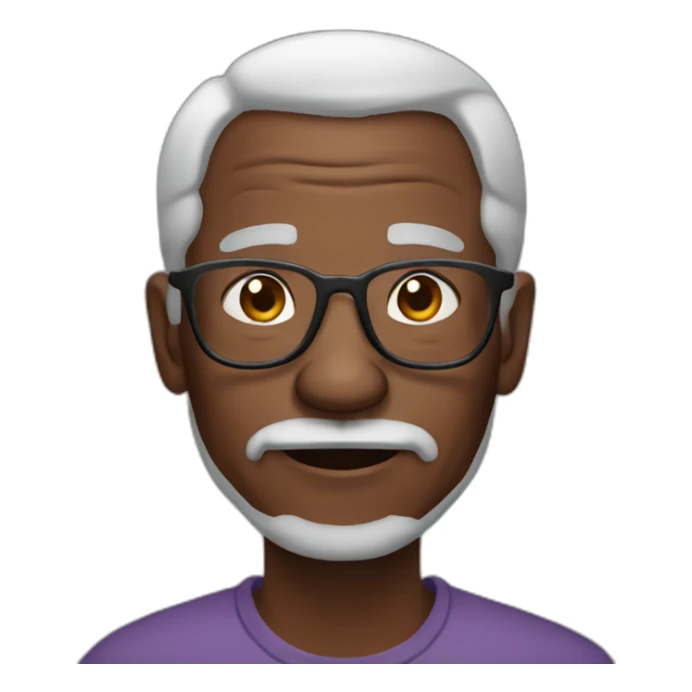 african grandpa sticker
