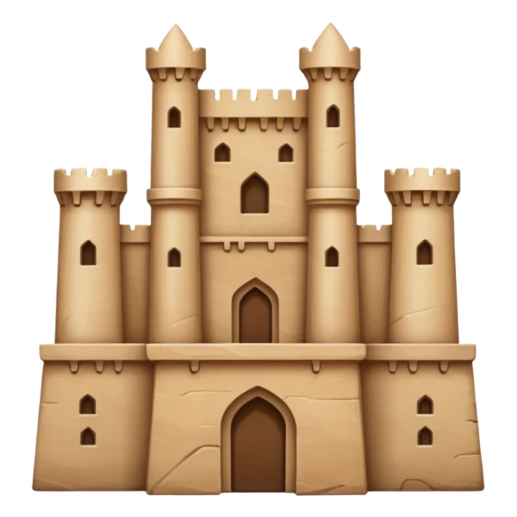 Design me an emoji that looks like Erbil Castle sticker