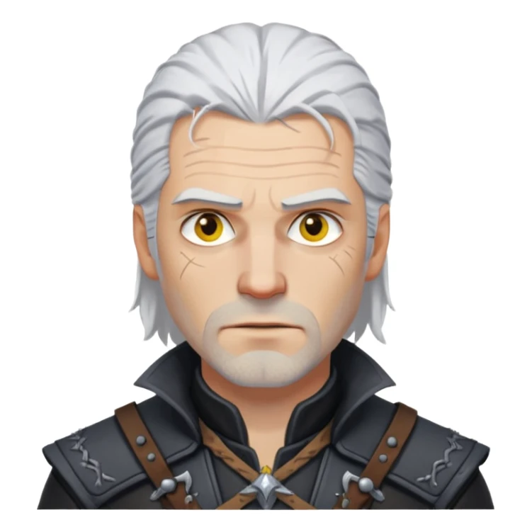 Geral of Rivia from Witcher 3 sticker