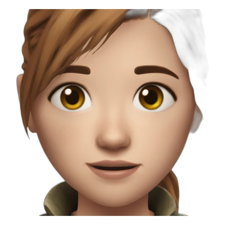 ellie williams from the last of us\ sticker