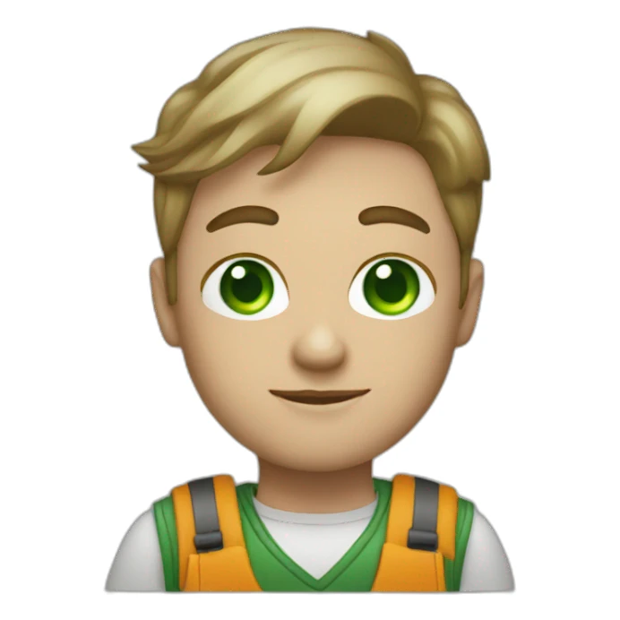 green eyed photographer sticker