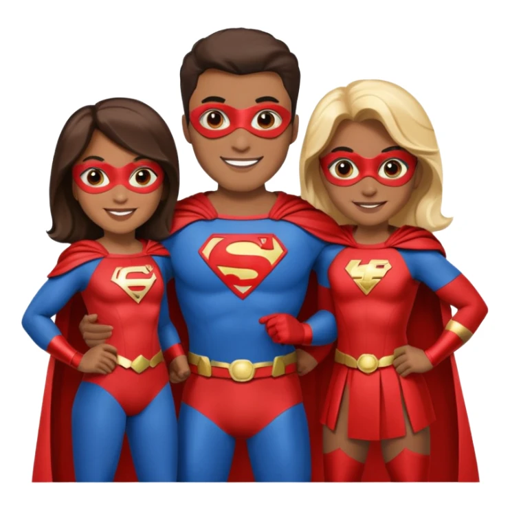 superhero family   family  sticker