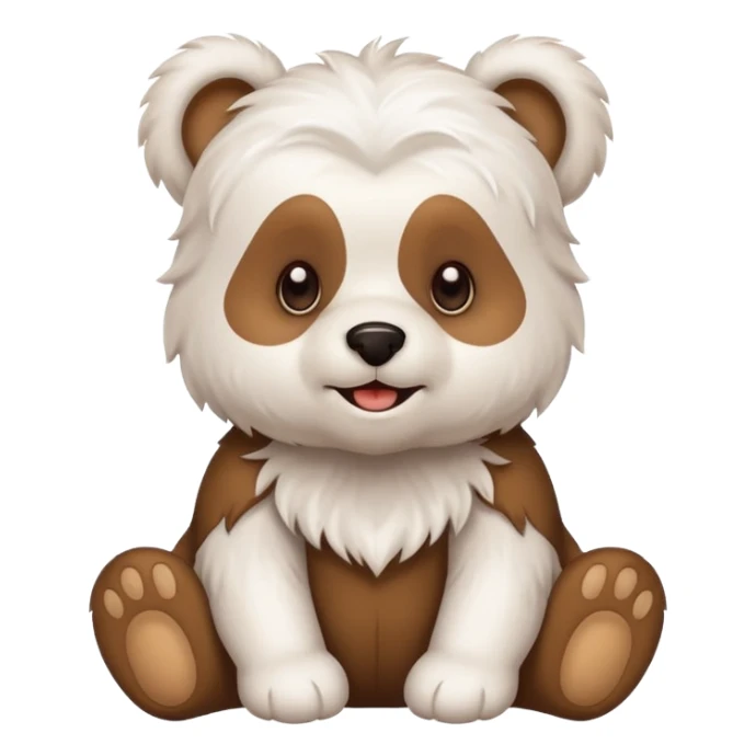 Can you do a mix of a Maltese and bear cub sticker