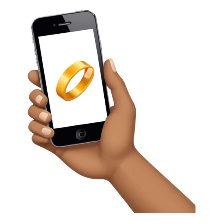 Streaming rap song on phone sticker