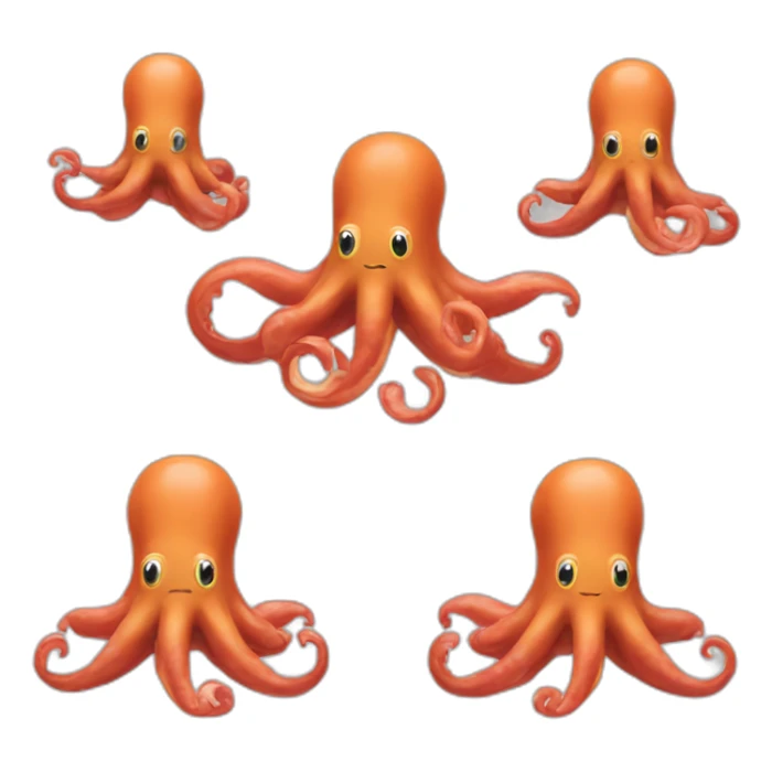 Hype hotdog octopus hybrid sticker