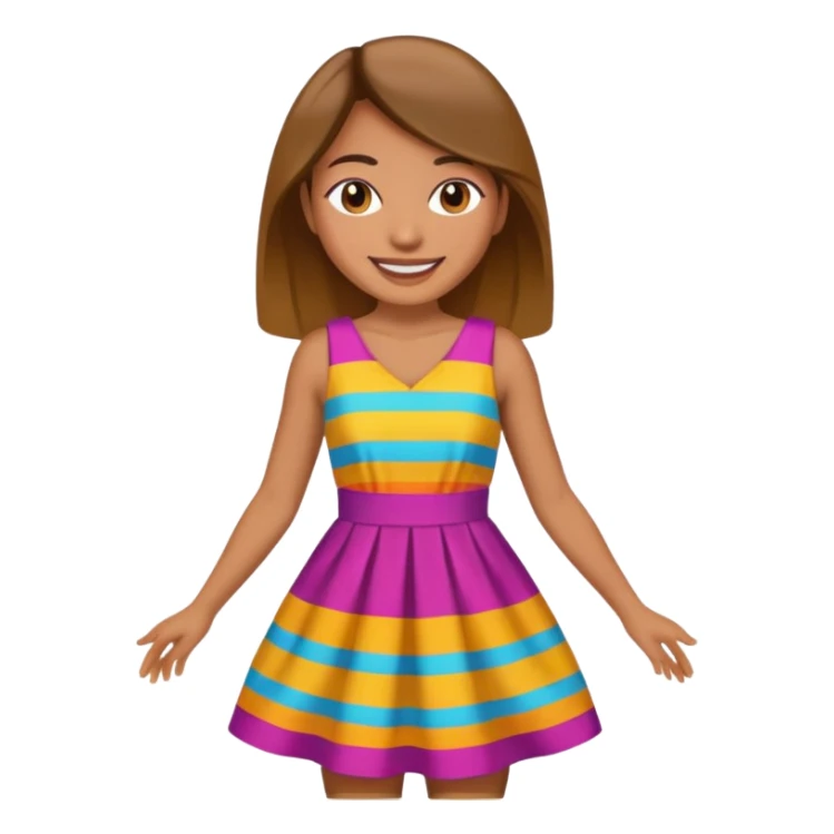 just carnival costume,colorfull dress sticker