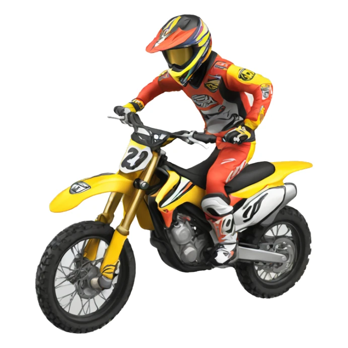 Motocross sticker