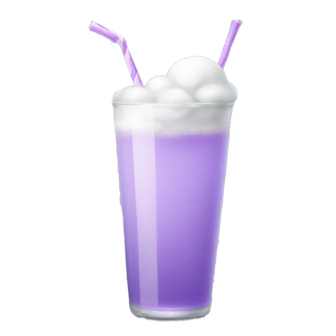 Lavender Italian soda sticker