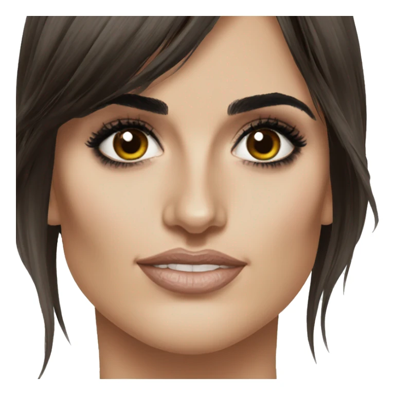 Penelope Cruz dark eyes sticker