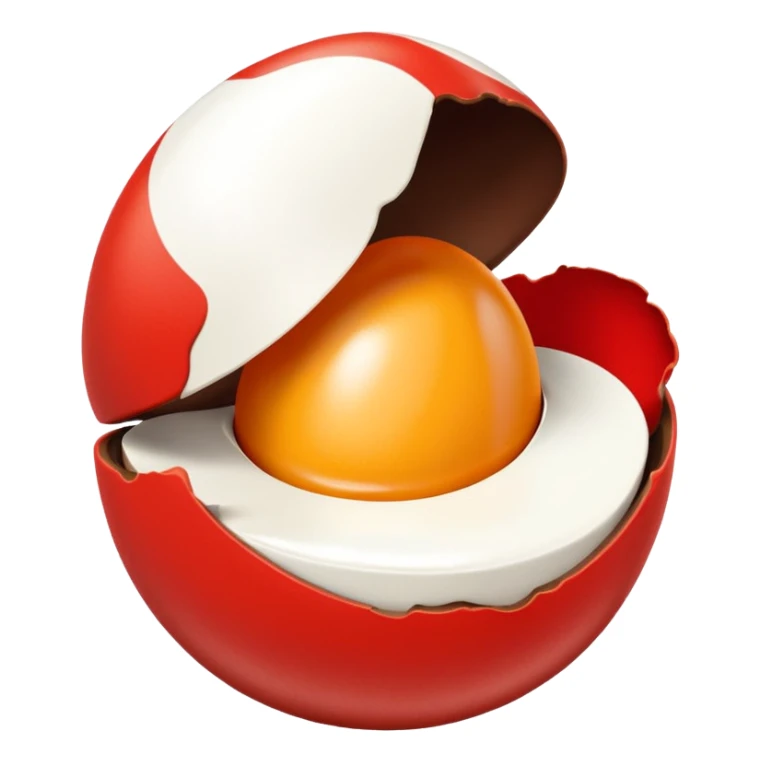 Kinder surprise red and white the real one cholo ate  sticker