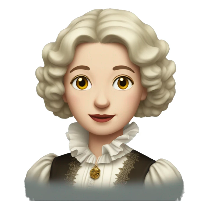the portrait of Mathilde of Leon sticker