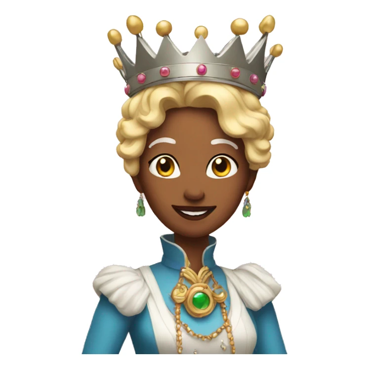 Crazy queen sticker