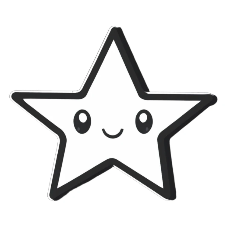 The star with a checkmark in the middle ￼ sticker