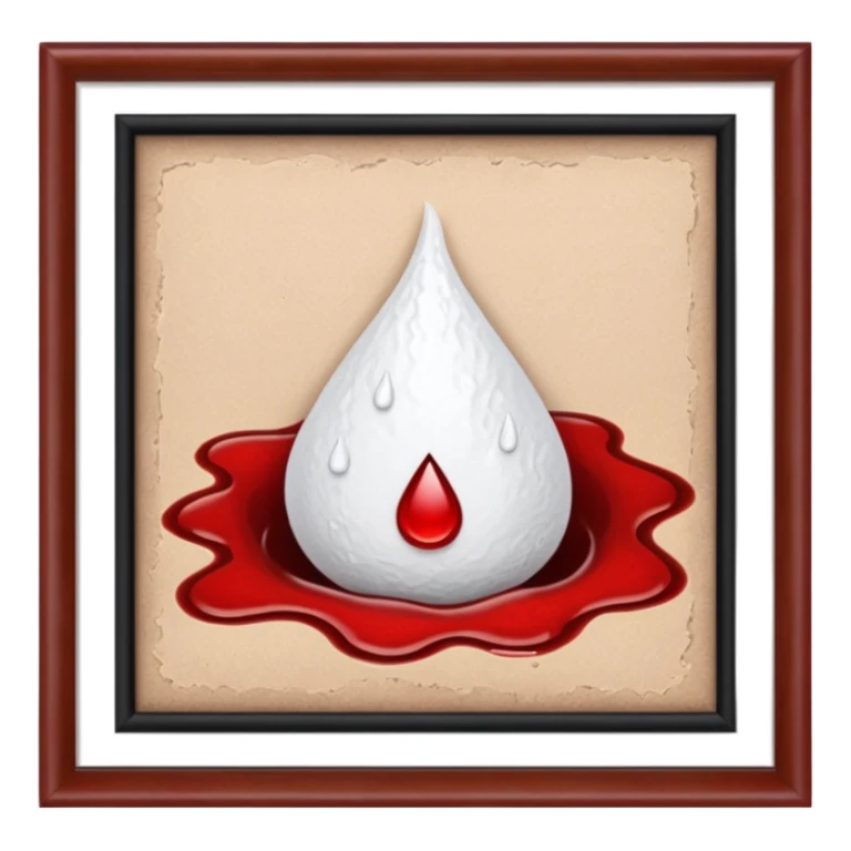 tampon + blood drop + poop sticker