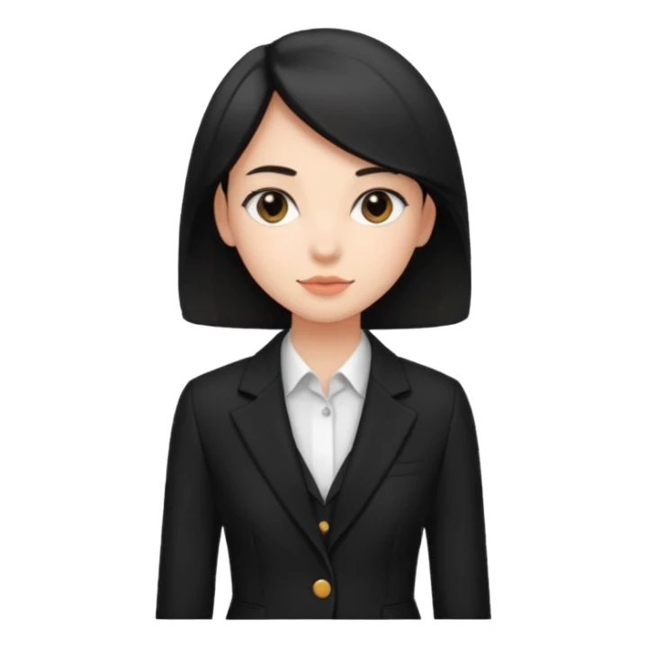 Solo un saco de sastreria para chica sticker