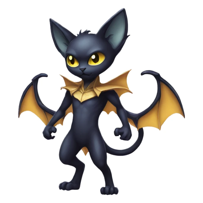 Dark-type-Psychic-type-Fakémon-Bat-Cat full body sticker