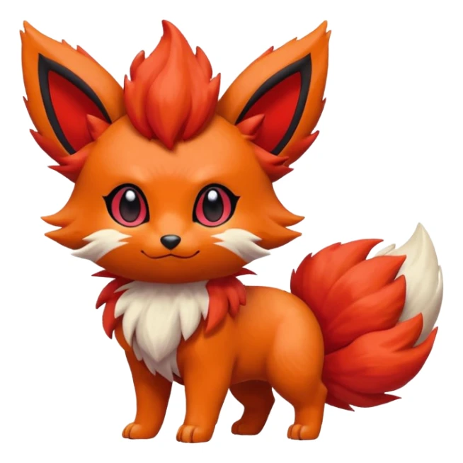 Litten-Eevee-Vulpix-fusion sticker