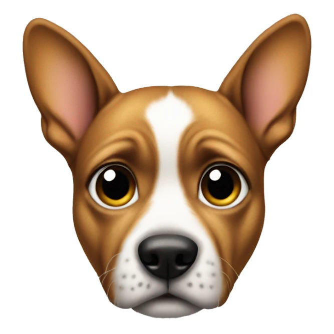 Gay dog side eyeing to left sticker